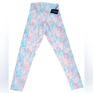 DYI Fragmented Y6 Multicolor Geometric Fitness Leggings Size Medium NWT